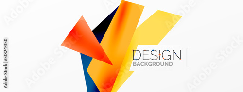 Background color abstract overlapping lines. Minimal composition vector illustration for wallpaper banner background or landing page