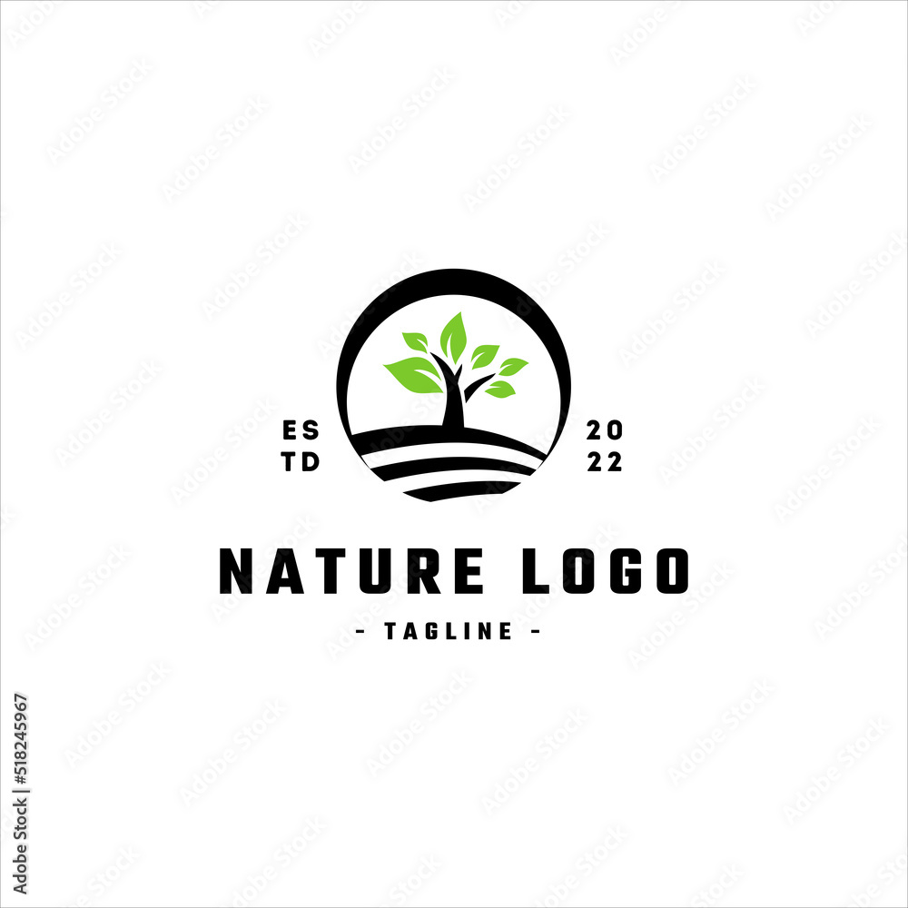 tree vector icon. tree  logo design elements.
