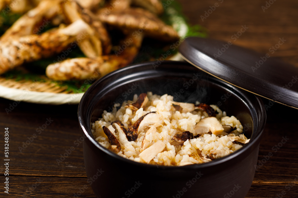 松茸ご飯 松茸ご飯