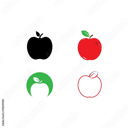 Apple fruit logo