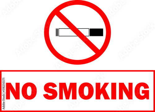 No smoking sign board red color transparent vector / Smoking not allowed sign board 