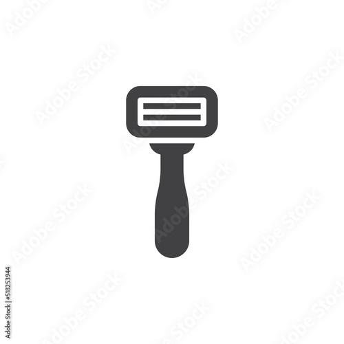 Shaving razor vector icon