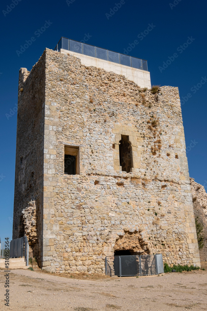 Castillo de Calatañazor, Castillo de los Padilla, Soria, Comunidad Autónoma de Castilla, Spain, Europe Castillo de Calatañazor, Castillo de los Padilla, Soria, Comunidad Autónoma de Castilla, Spain, Europe