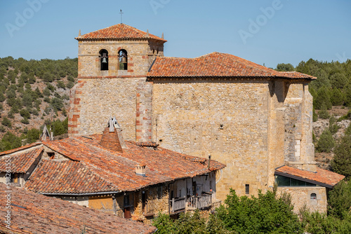 iglesia románica Ntra. Señora del Castillo, Calatañazor, Soria, Comunidad Autónoma de Castilla, Spain, Europe photo