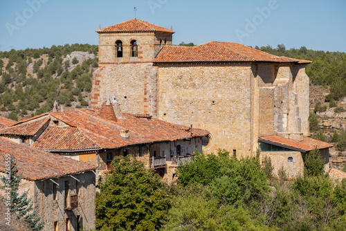 iglesia románica Ntra. Señora del Castillo, Calatañazor, Soria, Comunidad Autónoma de Castilla, Spain, Europe photo