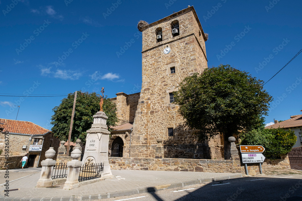 Iglesia de Santa Lucía, Almarza, Soria, Comunidad Autónoma de Castilla, Spain, Europe