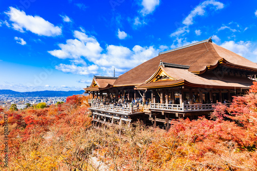 秋の京都 清水寺