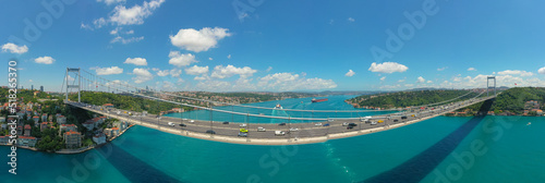 bosphorus bridge panoramic view