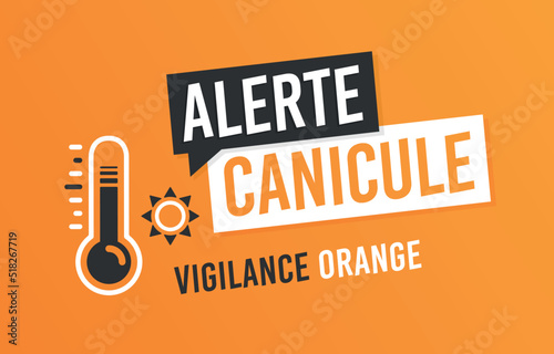 Alerte canicule, vigilance orange