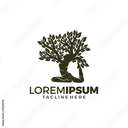 Tree of Life Yoga Logo Design