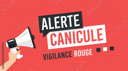 Alerte canicule, vigilance rouge