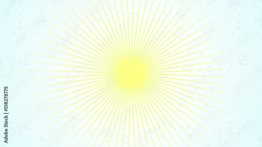 Yellow sun rays on white gradient, motion promotion, summer and retro style background Yellow sun rays on white gradient, motion promotion, summer and retro style background