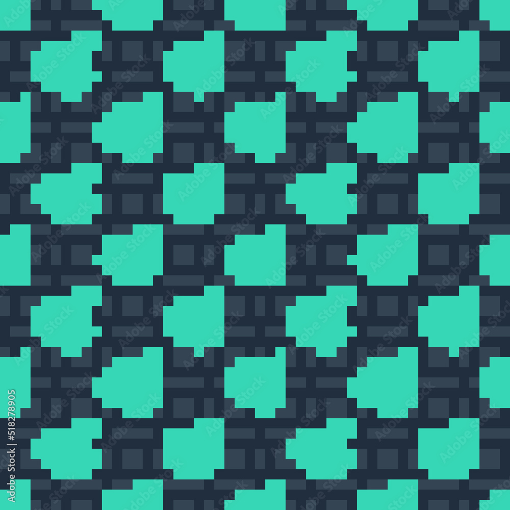 Green line Chicken egg with vegerables icon isolated seamless pattern on blue background. Vector Green line Chicken egg with vegerables icon isolated seamless pattern on blue background. Vector