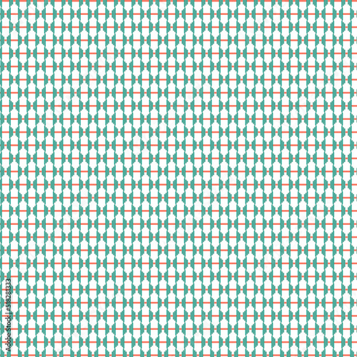 pattern with barbell geometry for wrapping clothing wallpaper background presentation