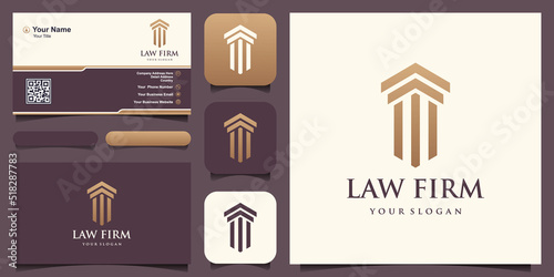 pillar justice logo attorney greek pillar landmark attorney exclusive logo design inspiration