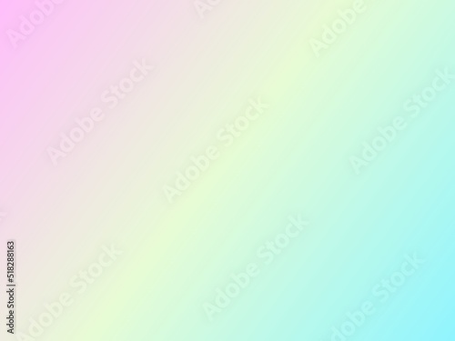 Gradient pastel color background for banner. Modern horizontal design for mobile applications. Pastel neon rainbow. Ultraviolet metallic paper. Template for presentation. Cover to web design.