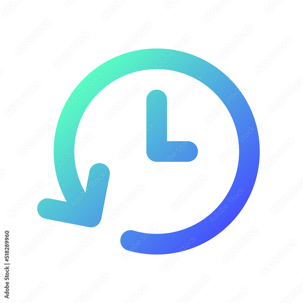 Period of time pixel perfect gradient linear ui icon. Project duration. Alarm clock. Deadline. Line color user interface symbol. Modern style pictogram. Vector isolated outline illustration Period of time pixel perfect gradient linear ui icon. Project duration. Alarm clock. Deadline. Line color user interface symbol. Modern style pictogram. Vector isolated outline illustration