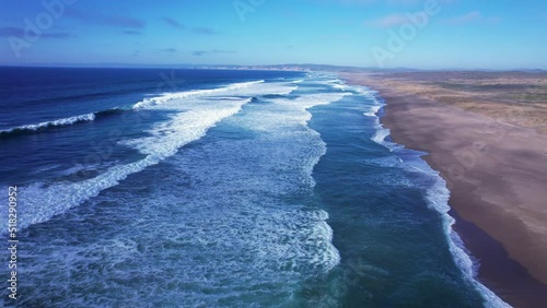 Wallpaper Mural Descending tilt - over Northern California Beach Torontodigital.ca