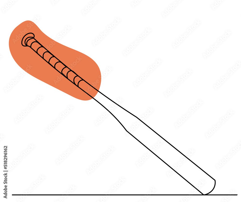 bat drawing by one continuous line, vector bat drawing by one continuous line, vector