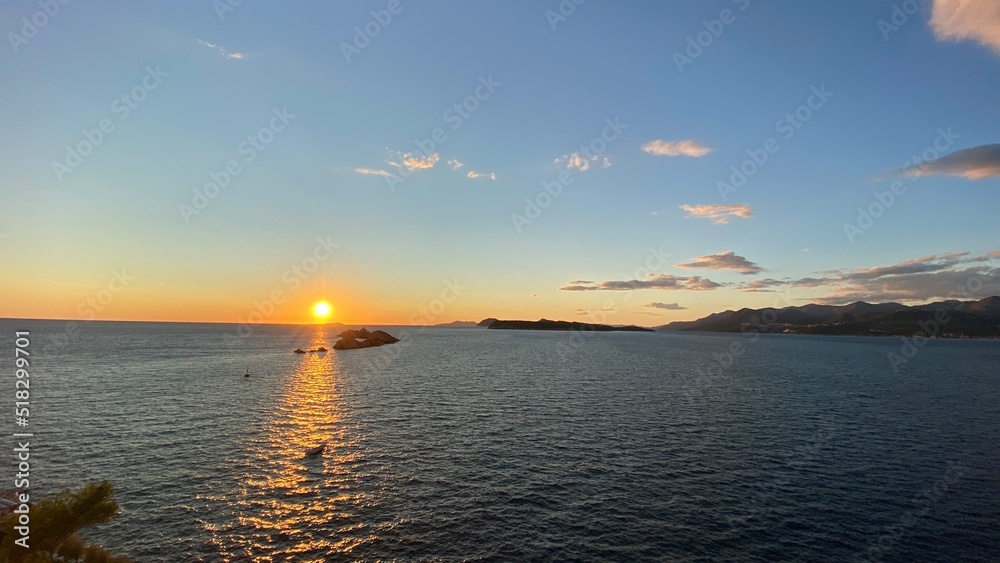 Obraz premium Sunsets in Croatia