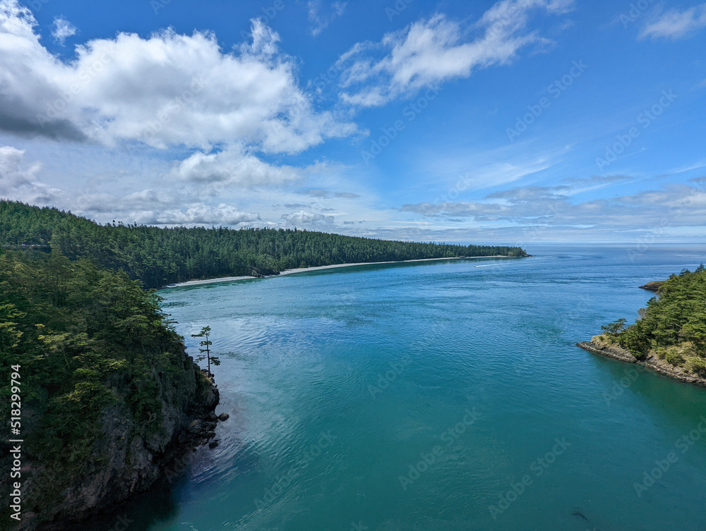 View of Miller Bay and Deception Pass