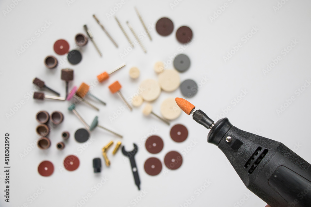 Dremel rotary kit, dremel heads, instrument for handwork Dremel rotary kit, dremel heads, instrument for handwork