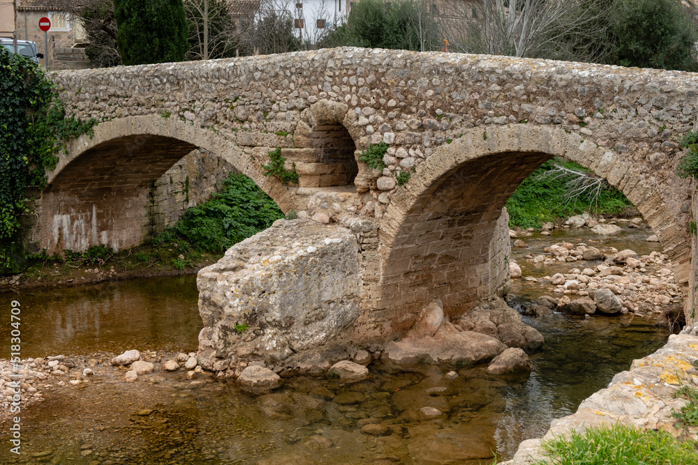 Pont Romà, Puente Romano sobre el torrente de Sant Jordi, 