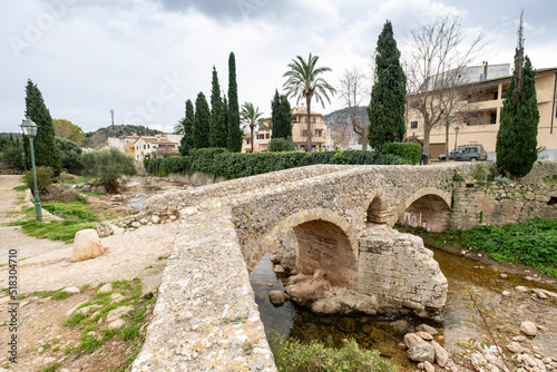 Pont Romà, Puente Romano sobre el torrente de Sant Jordi, 