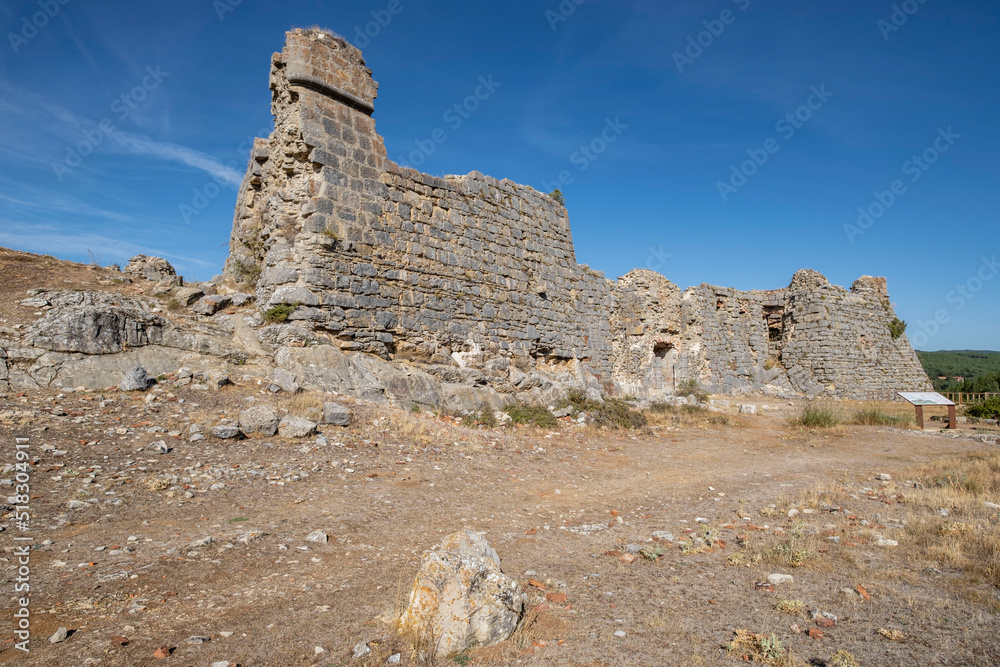 castillo fuerte abaluartado, San Leonardo de Yagüe, Soria, Comunidad Autónoma de Castilla, Spain, Europe