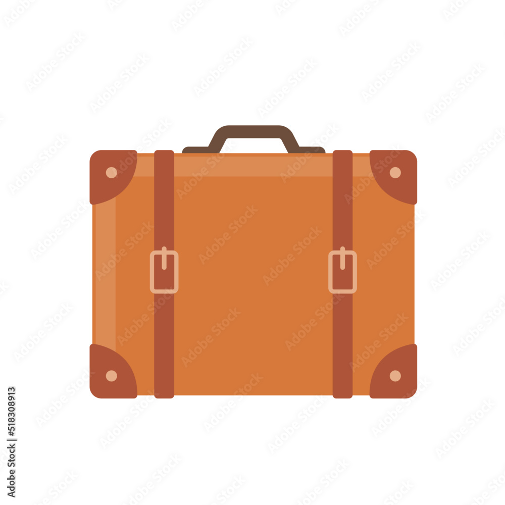 luggage for boarding a plane to travel on vacation