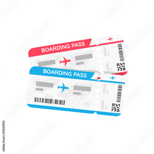 air ticket Specify flight details and travel time. for traveling with airlines