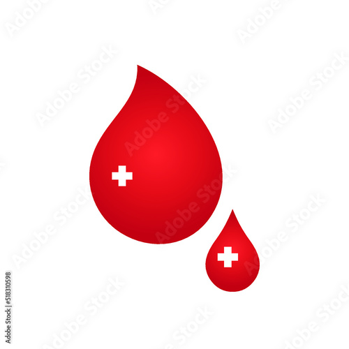 blood drop and blood