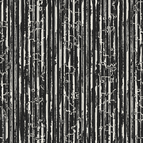 Charcoal Wood Grain Stripes Pattern