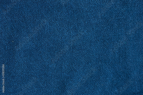Dark blue cotton cloth texture background