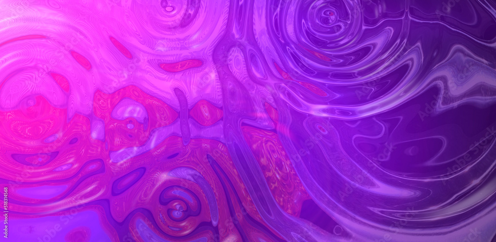 Blurred rippled pink purple pop art background. 3d rendering Blurred rippled pink purple pop art background. 3d rendering
