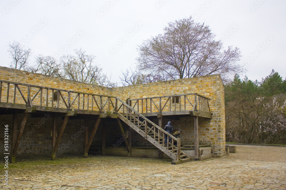 Bastion of hetman Doroshenko on Castle Hill in Chigirin, Ukraine Bastion of hetman Doroshenko on Castle Hill in Chigirin, Ukraine