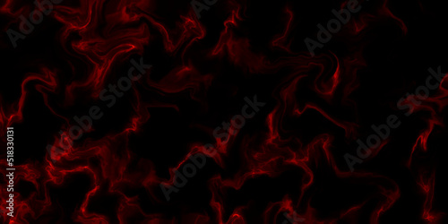Dark red marble oil ink liquid swirl texture for do ceramic counter dark red abstract light background, red Oil or Petrol liquid flow, liquid metal close-up, wide horizontal banner. 
