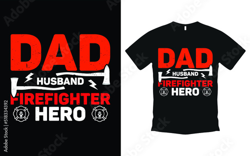 Firefighter Gaming T shirt Design Vector