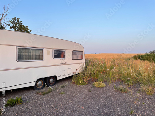 camper, wohnmobil, freiheit, camping, sweden, halland, 