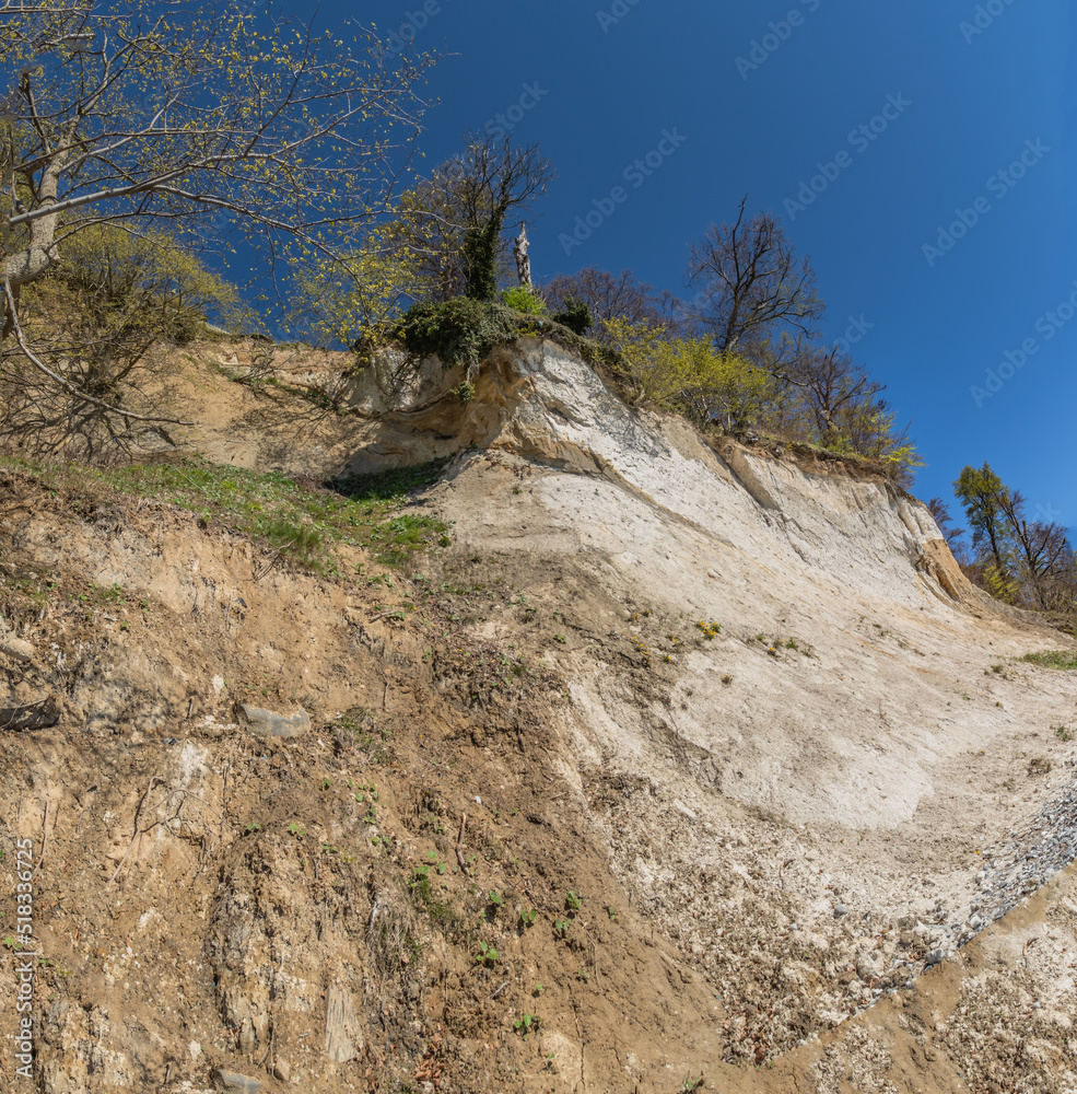 Kreidefelsen in der Stubbbenkammer, Nationalpark Jasmund, Rügen Kreidefelsen in der Stubbbenkammer, Nationalpark Jasmund, Rügen