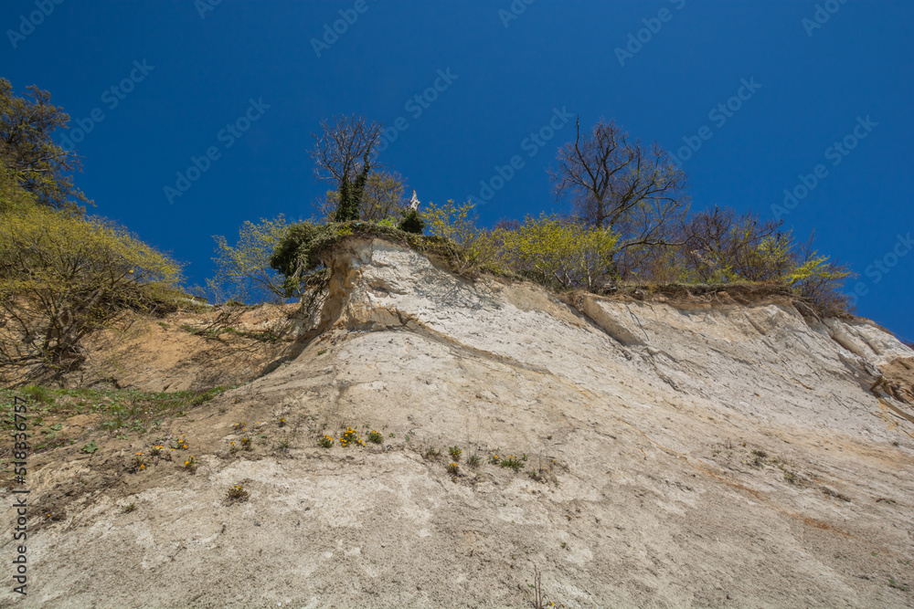 Kreidefelsen in der Stubbbenkammer, Nationalpark Jasmund, Rügen Kreidefelsen in der Stubbbenkammer, Nationalpark Jasmund, Rügen