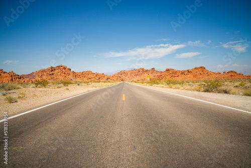 road in the desert