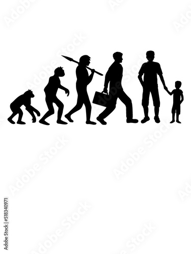 Sohn Papa Evolution Kind 