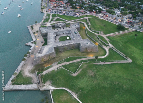 Castillo de San Marcos National Monument in St. Augustine Fl. 
