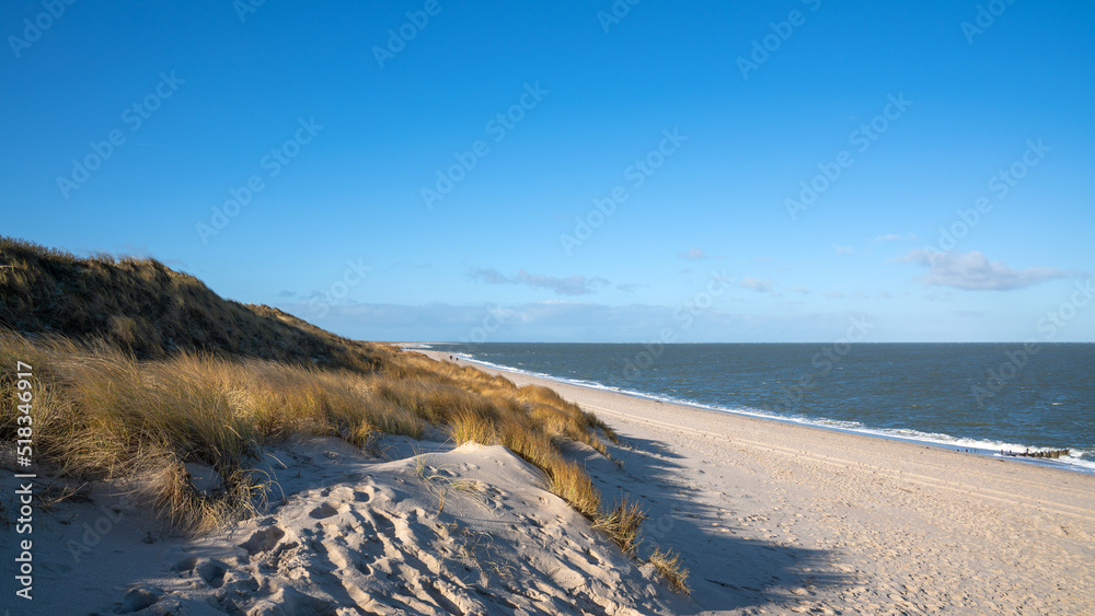 Beach of Sylt, North Frisia, Germany Beach of Sylt, North Frisia, Germany