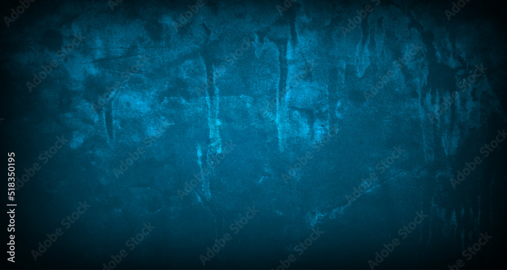 Grunge texture effect. Distressed overlay rough textured. Realistic blue abstract background. Graphic design template element concrete wall style concept for banner, flyer, poster, or brochure cover