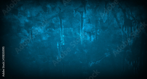 Grunge texture effect. Distressed overlay rough textured. Realistic blue abstract background. Graphic design template element concrete wall style concept for banner  flyer  poster  or brochure cover
