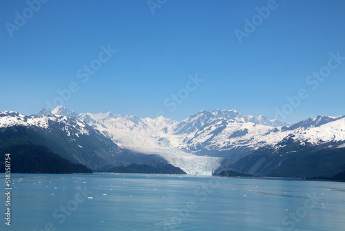 Yale Glacier in College Fjord, Alaska, United States 