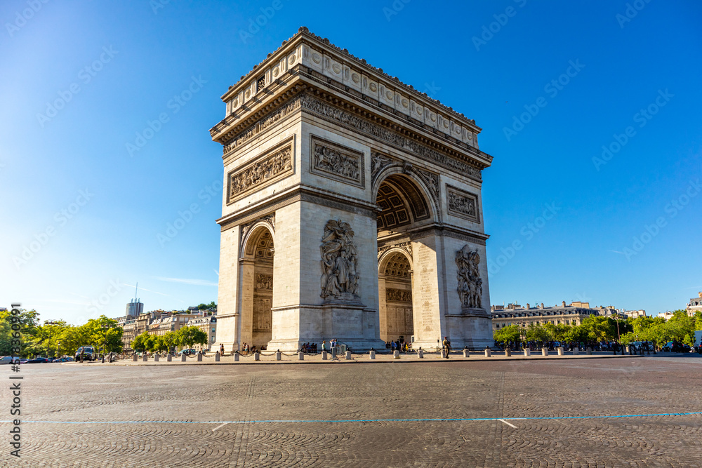 Obraz premium Erkundungstour durch die wunderschöne Hauptstadt von Frankreich - Paris - Île-de-France - Frankreich