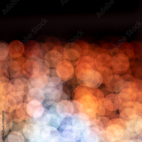 Abstract bokeh colorful circles